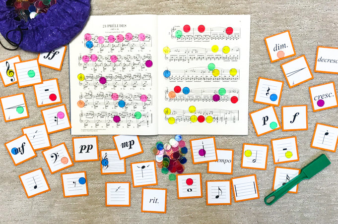Music Symbol Cards Set 1