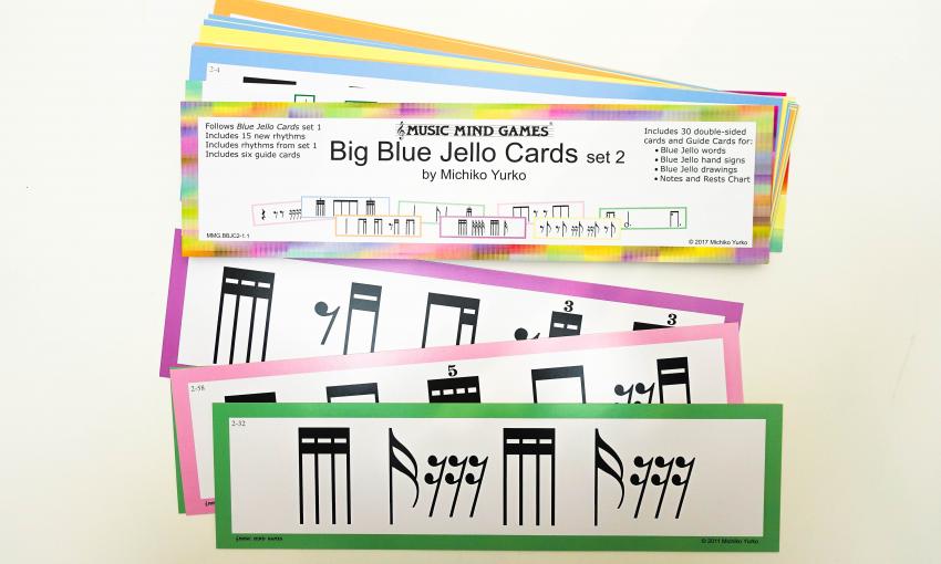 Big Blue Jello Cards Set 2