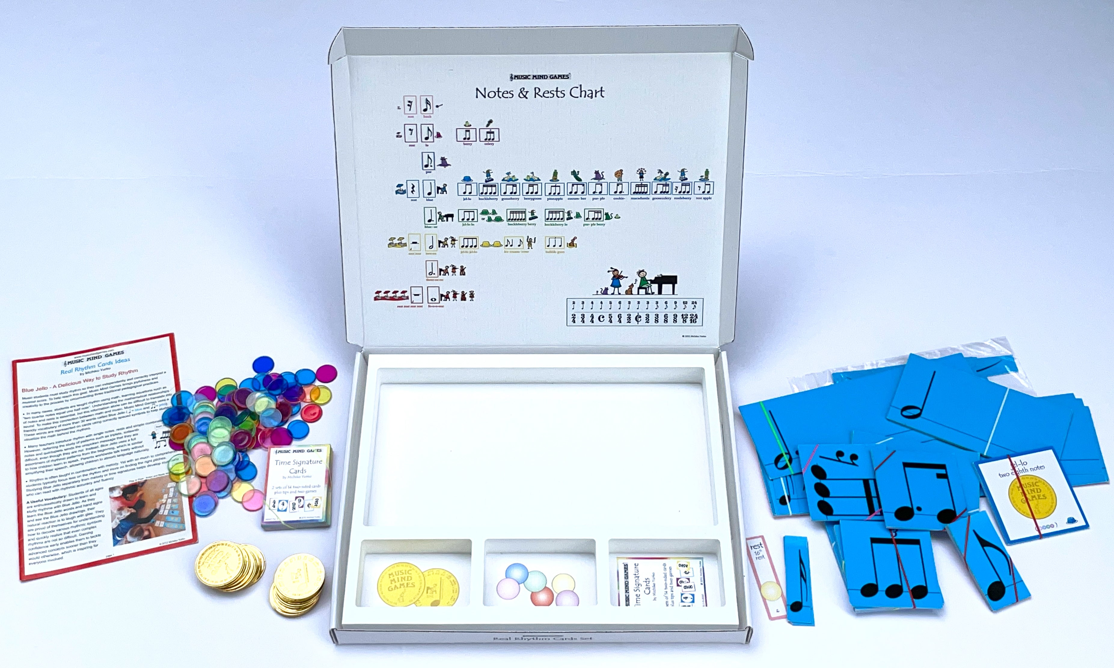 Real Rhythm Cards Set