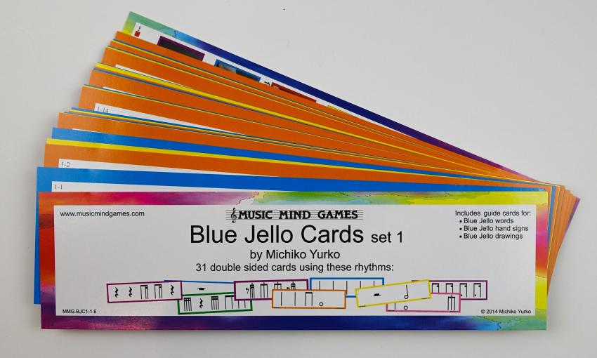 Blue Jello Cards Set 1