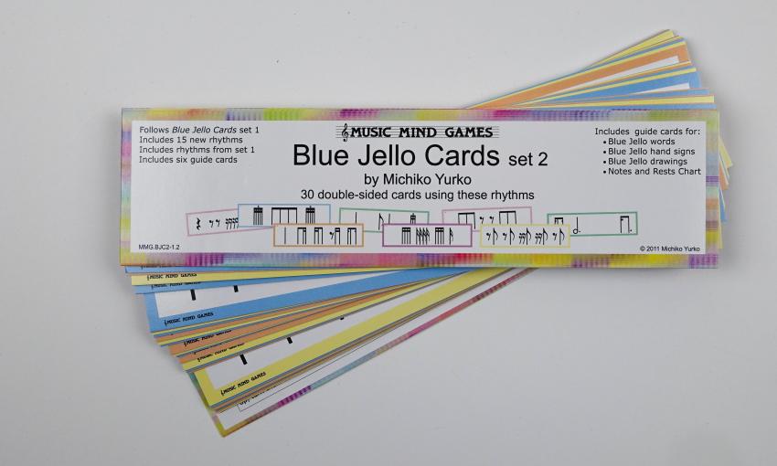 Blue Jello Cards Set 2