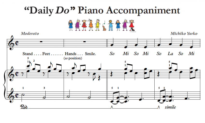 Daily Do Piano Accompaniment (PDF)