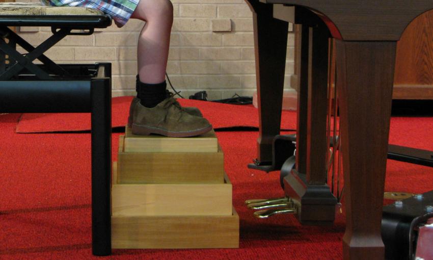 Nested Piano Footstool Set