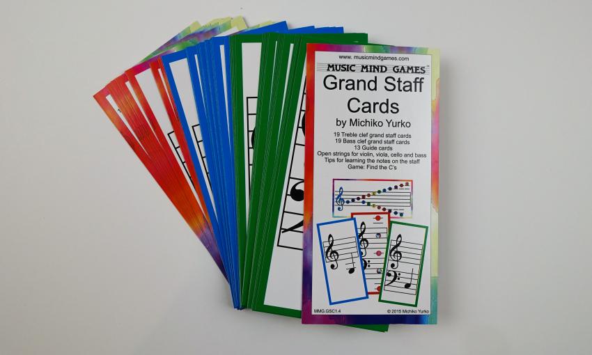 Grand Staff Cards