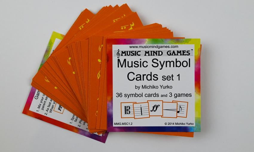 Music Symbol Cards Set 1 – Music Mind Games