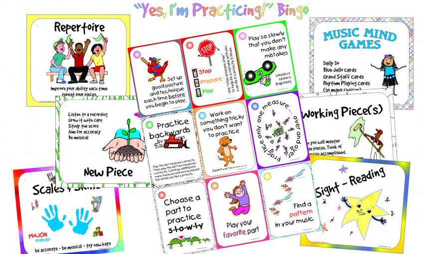 "I'm Practicing!" Bingo (PDF)